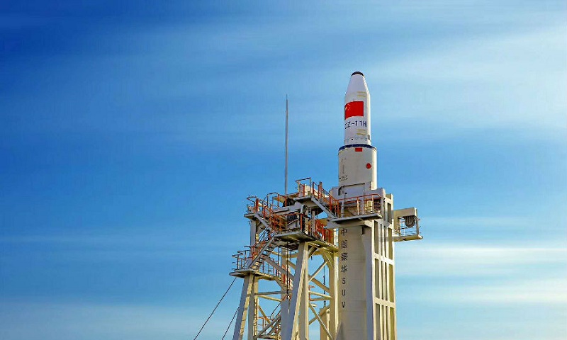 6月5日12时6分，长征十一号海射型固体运载火箭(又名CZ-11 WEY号)在我国黄海海域实施发射，将捕风一号A、B星等7颗卫星送入约600公里高度的圆轨道，宣告我国运载火箭首次海上发射技术试验圆满成功。