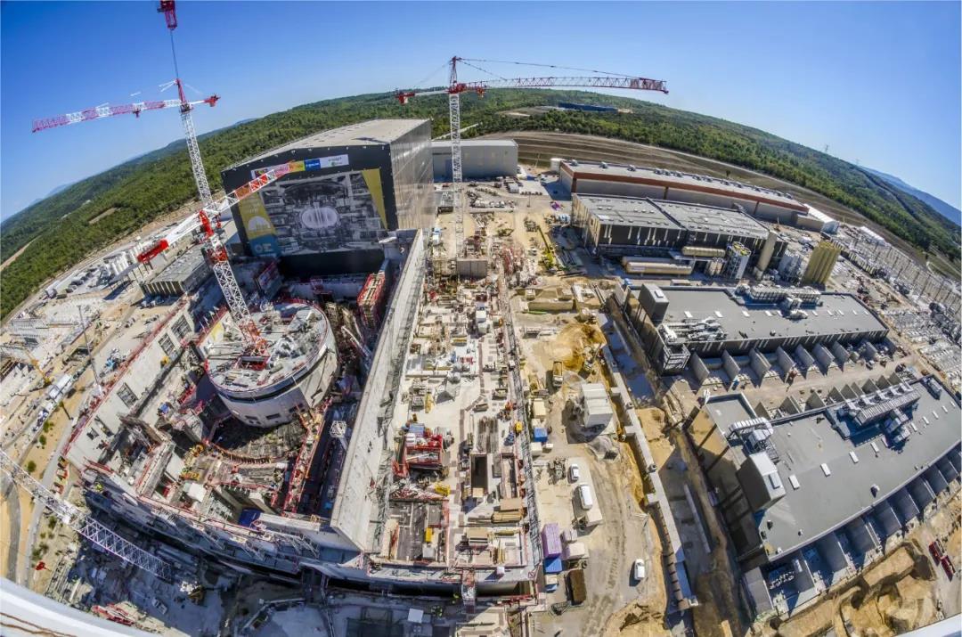 图为国际热核聚变实验堆(ITER)全景。